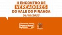 Câmara abre inscrições para o II Encontro de Vereadores do Vale do Piranga