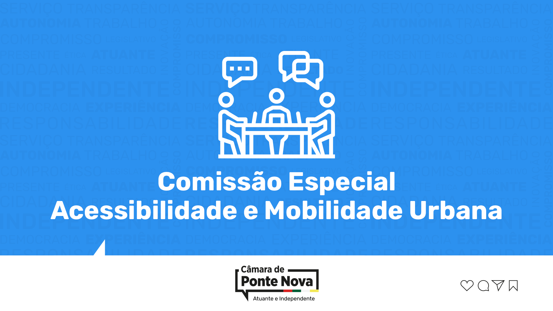 Câmara institui comissão especial sobre acessibilidade e mobilidade urbana