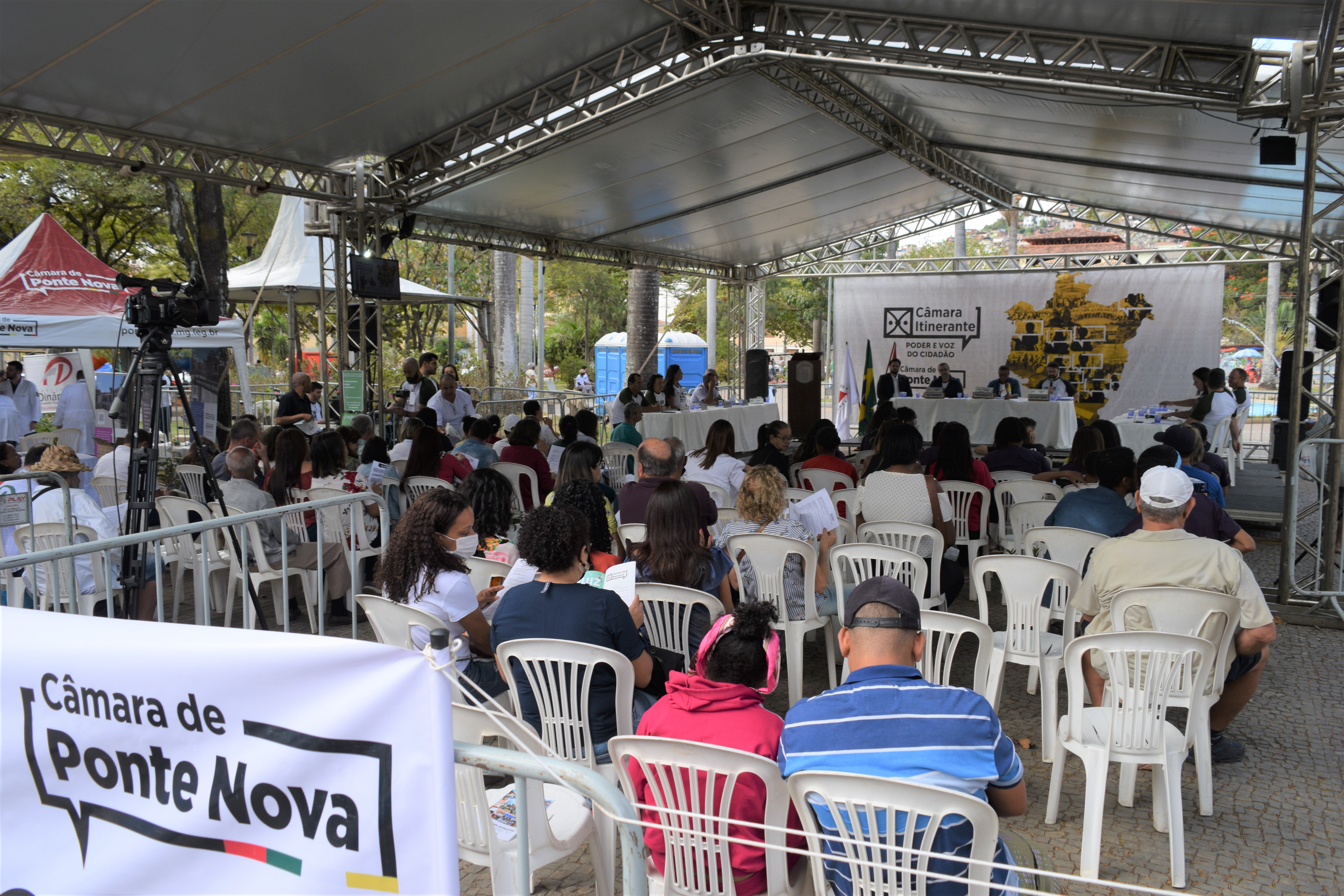 Câmara Itinerante tem adesão da população e grande participação na Tribuna Livre