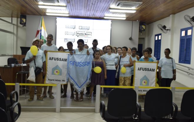 Câmara recebe visita de membros da Afussam