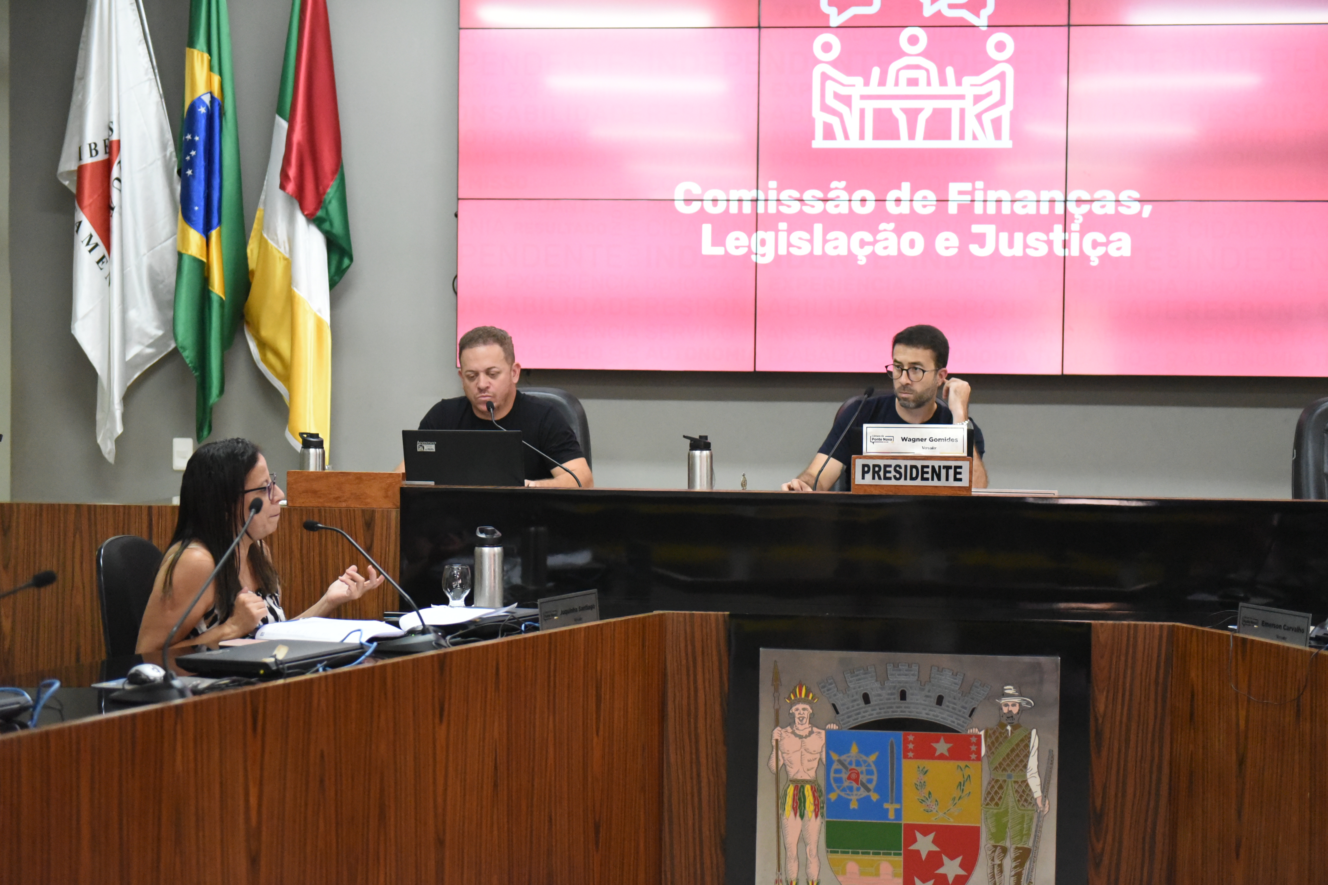 CFLJ recebe secretária de Governo para debater destinação de recursos para saúde