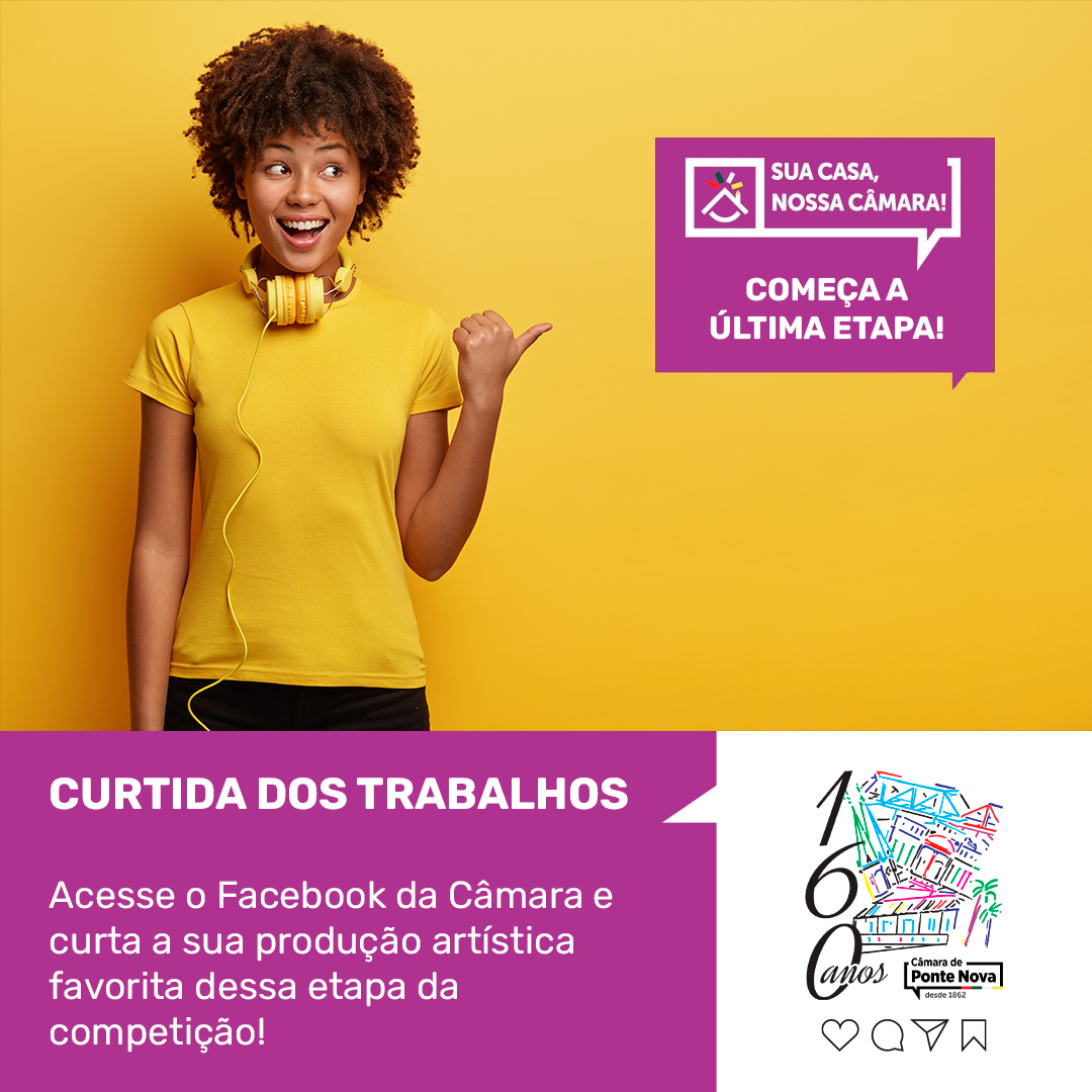 Gincana da Câmara inicia última etapa com mobilização online dos participantes