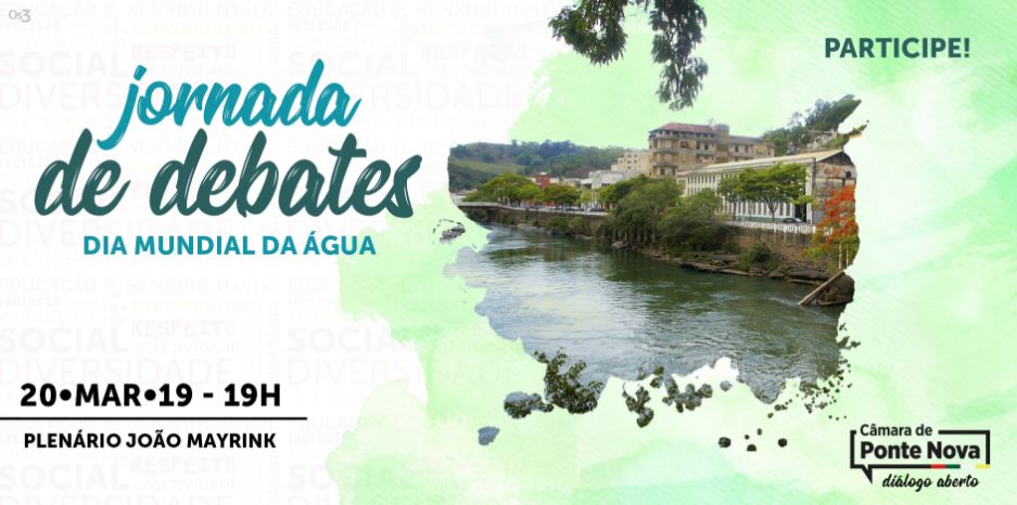 Jornada de Debates aborda Dia Mundial da Água