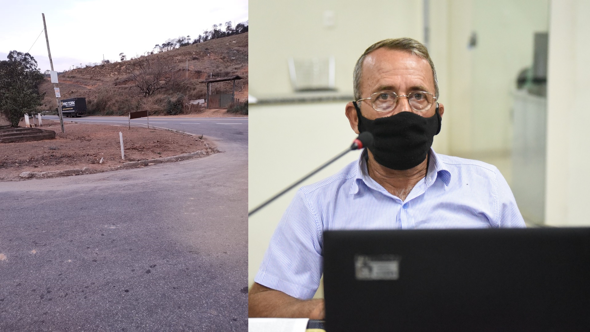 Manutenção de placas na zona rural é pedida pelo vereador Juquinha Santiago