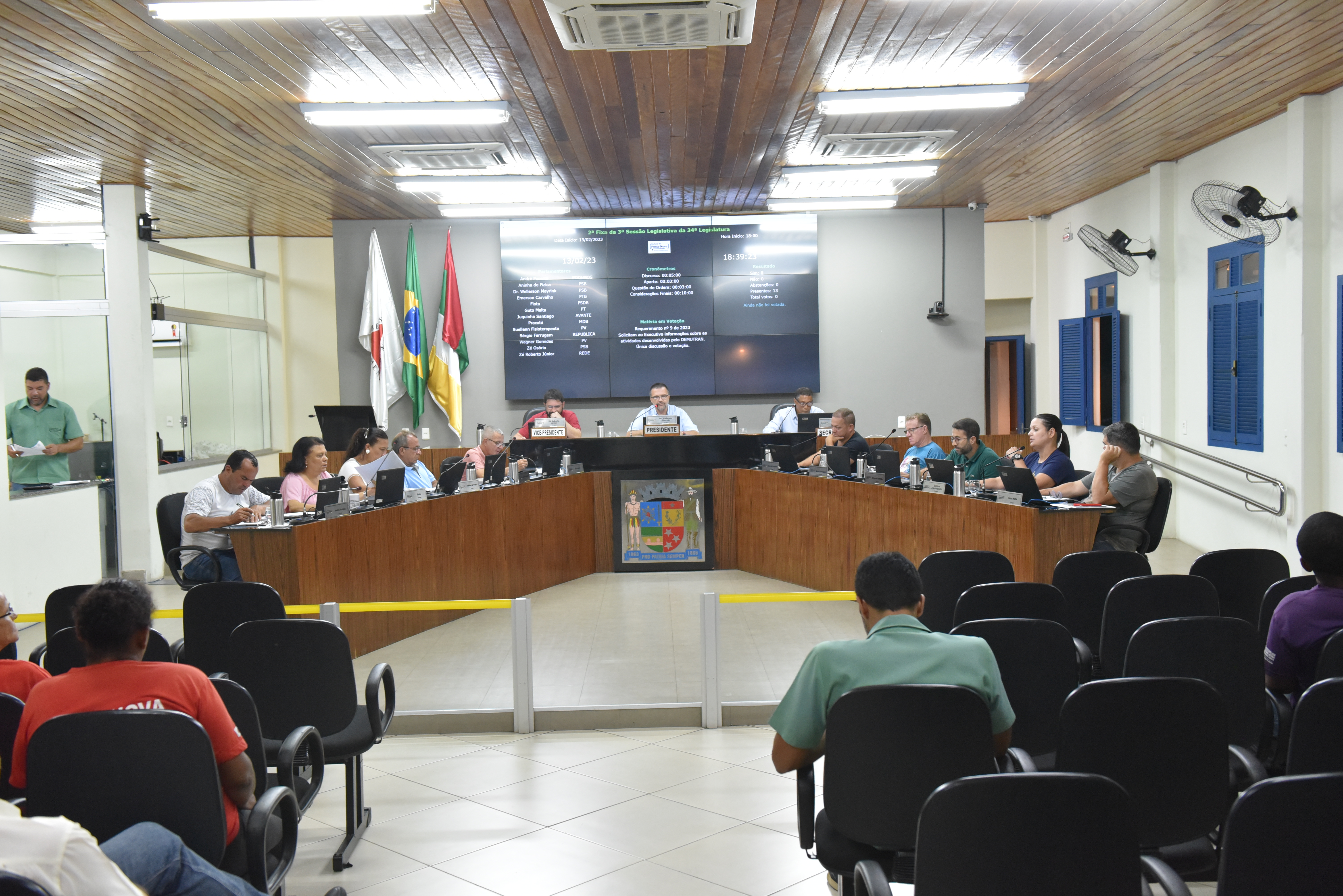 Nova configuração partidária na Câmara de Ponte Nova