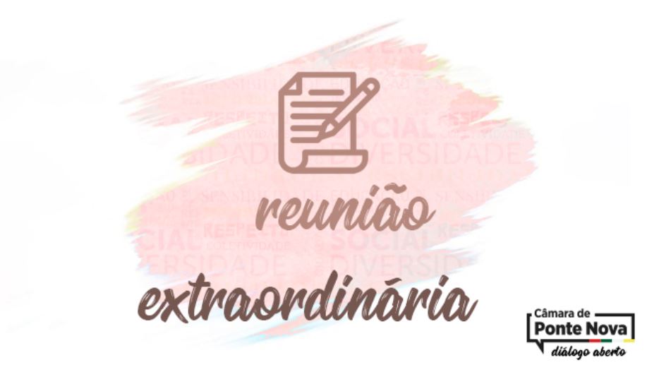 Reunião extraordinária acontece nesta sexta-feira (17)