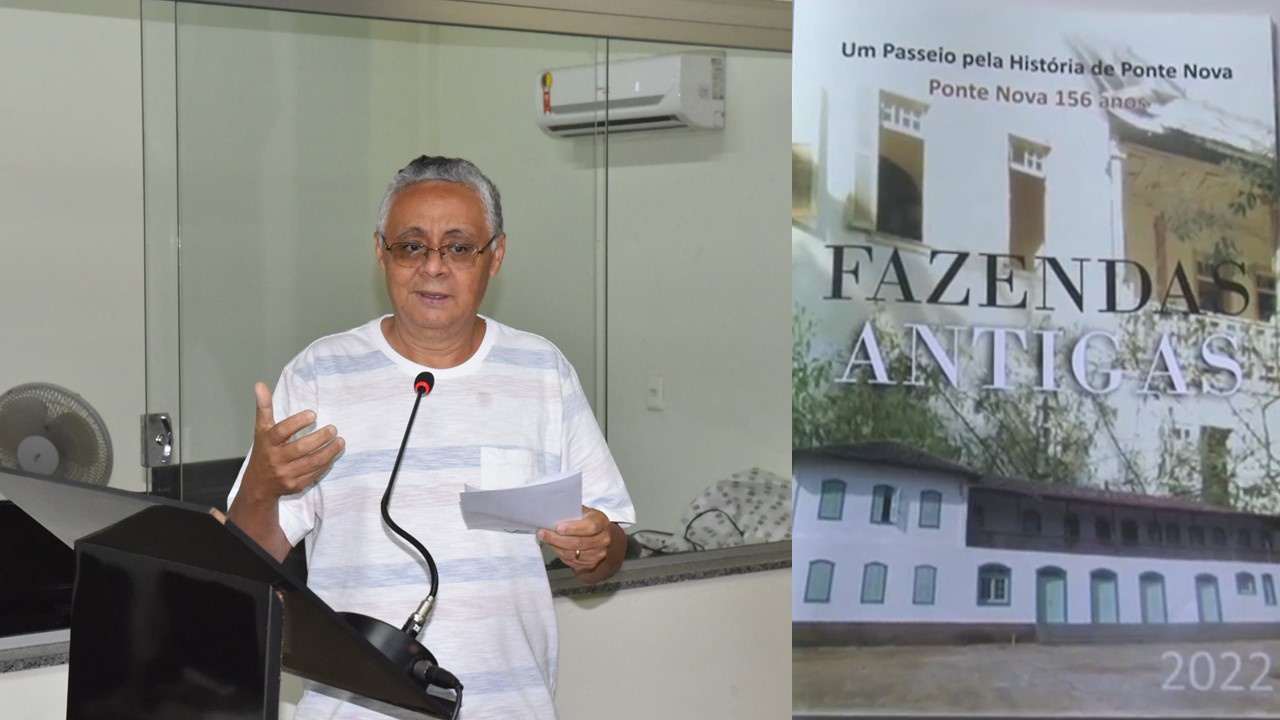 Revista com história de fazendas antigas de PN é apresentada na Câmara