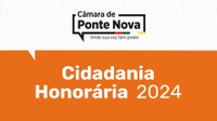 Solenidade para outorga do Título de Cidadania Honorária será nesta sexta (25)