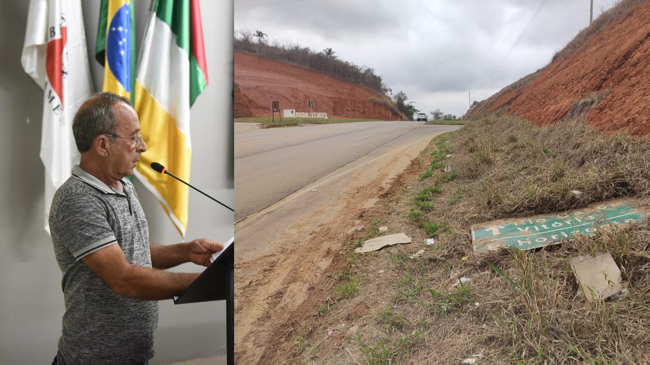 Vereador cobra melhorias para o anel rodoviário  