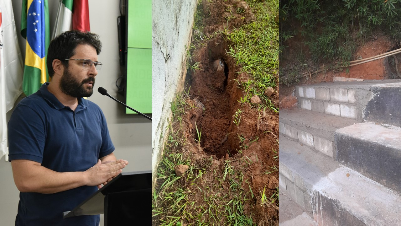 Vereador destaca obras para melhorar drenagem no bairro Rosário