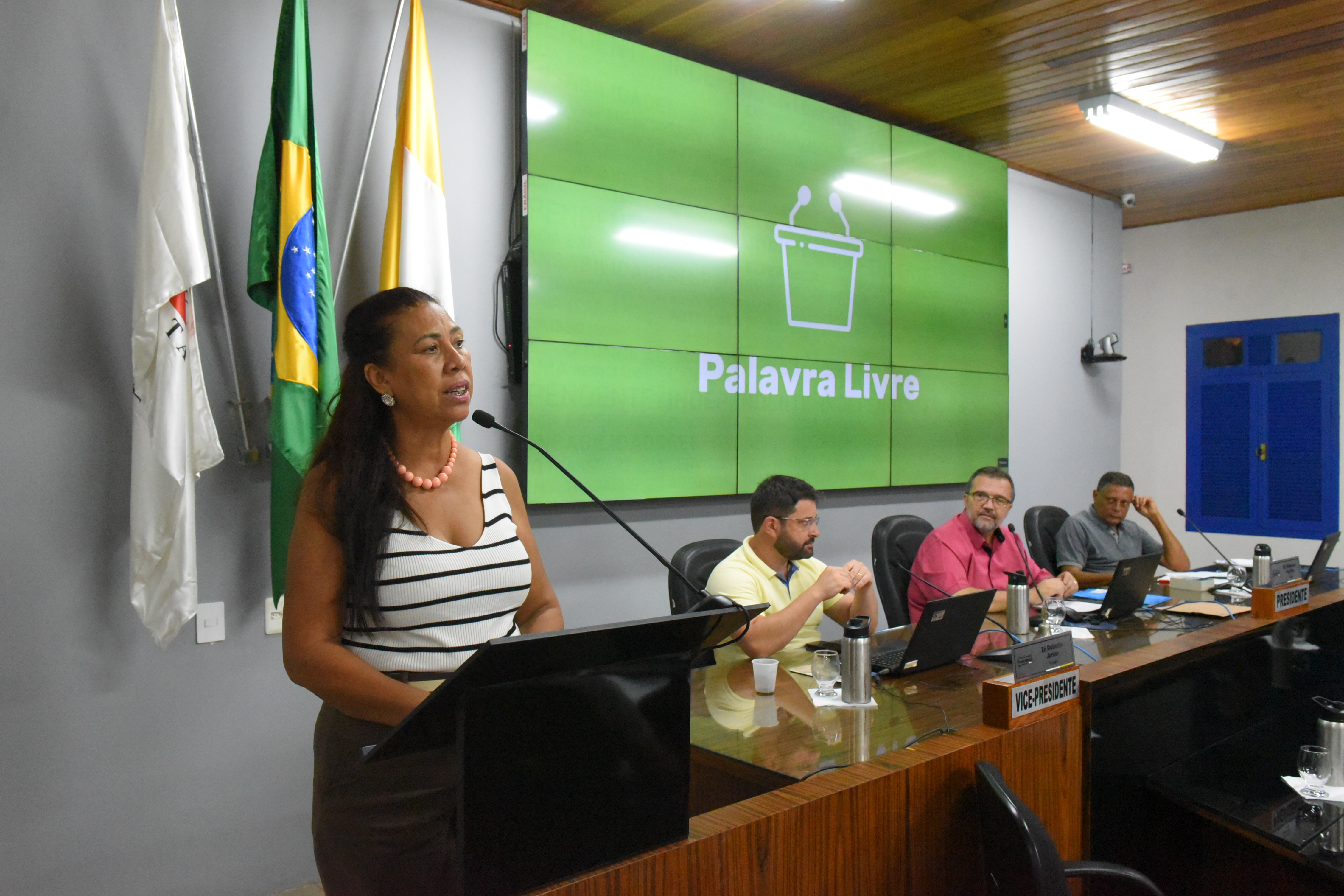 Vereadora comunica asfaltamento da rua José Pinheiro Brandão, no Palmeirense