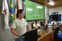 Vereadora comunica verba para a Escola Estadual Cantídio Drumond 